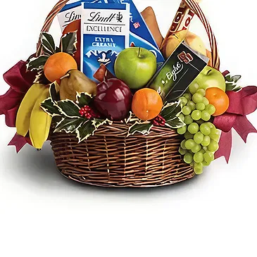 Douglas Blumen Florist- Schokolade & Obst Bouquet/Blumenschmuck