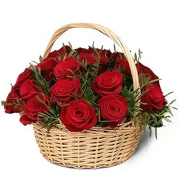 Budapest flowers  -  LITTLE RED RIDING HOOD'S BASKET - FLOWER BASK Flower Bouquet/Arrangement