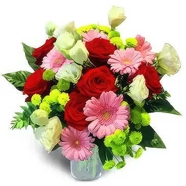 Wroclaw flowers  -  Gerberas Love Flower Bouquet/Arrangement