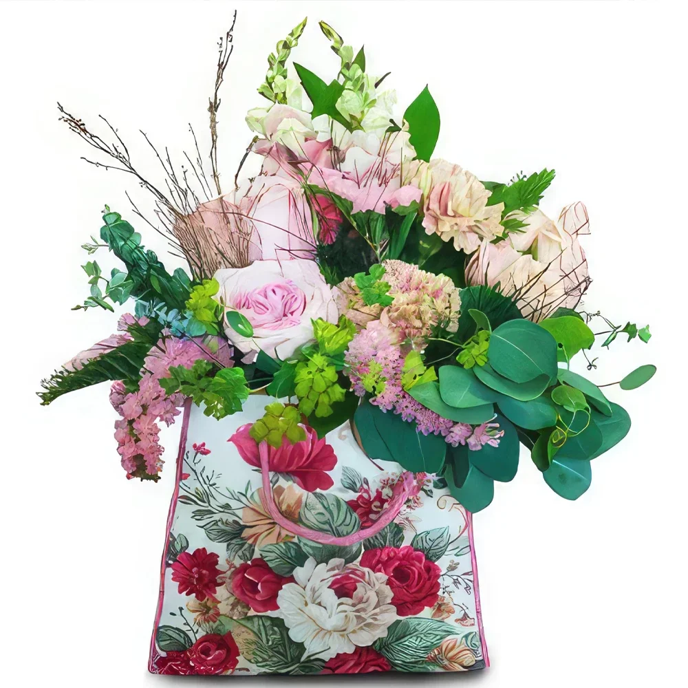 fiorista fiori di Faro- Accattivante Bouquet floreale