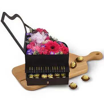 Buangkok flowers  -  Precious Box Flower Bouquet/Arrangement