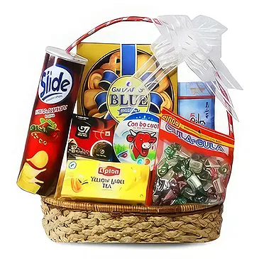 Vietnam flowers  -  Unforgettable Taste Journey Gift Basket Flower Bouquet/Arrangement