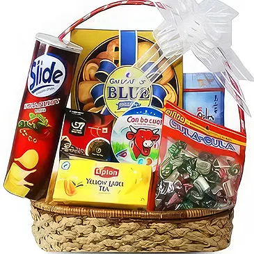 Vietnam flowers  -  Unforgettable Taste Journey Gift Basket Flower Bouquet/Arrangement