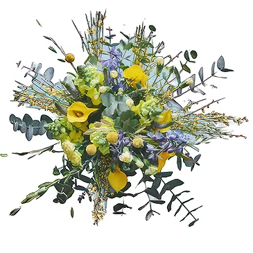 Sunds blommor- Glad Bukett/blomsterarrangemang
