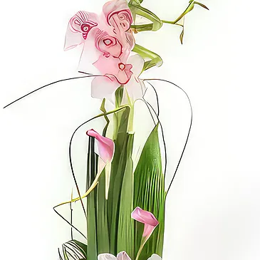 Le François flowers  -  Floral Exuberance Composition Flower Bouquet/Arrangement