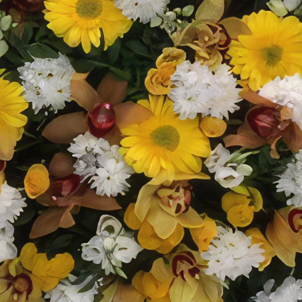 Portimao λουλούδια- Αποχαιρετισμός Μπουκέτο/ρύθμιση λουλουδιών