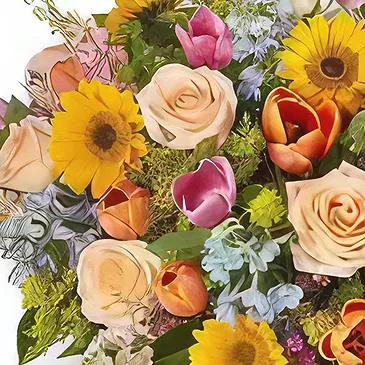 Dubai Blumen Florist- Schönste Erinnerungen Bouquet/Blumenschmuck