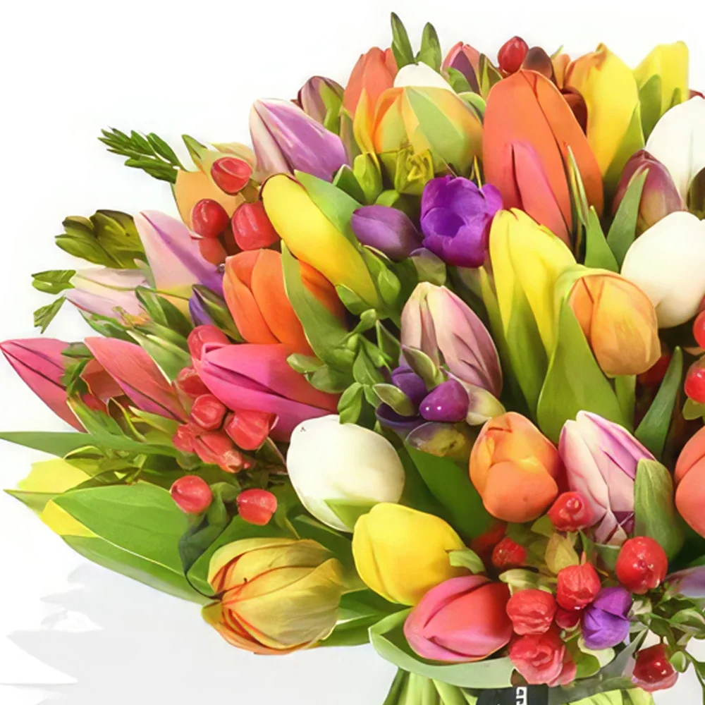 fiorista fiori di Liverpool- Spruzzo di caramelle Bouquet floreale