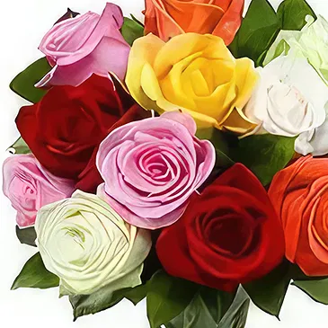 Gadek blomster- skat Blomst buket/Arrangement