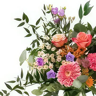 Amsterdam blommor- Vilda blommor släpps lös Bukett/blomsterarrangemang