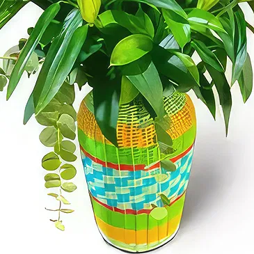 Cala Nova flowers  -  GREEN  BOUQUET 1 Flower Bouquet/Arrangement