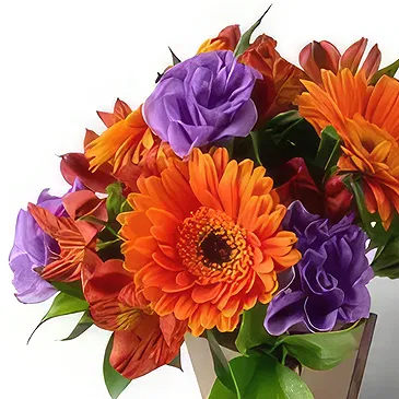 Chile flowers  -  Arrangement of Brightly Colored Field Flowers Flower Bouquet/Arrangement