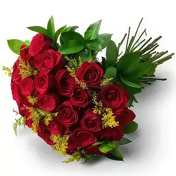 Brazil flowers  -  Bouquet of 36 Red Roses Flower Delivery