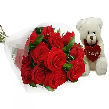 Bemaitso (Bemaitso) blomster- Bear Knus Levering