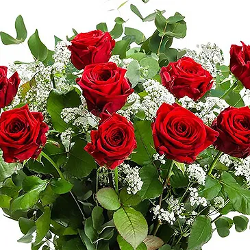 Amsterdam blommor- Stor bukett rosor Bukett/blomsterarrangemang