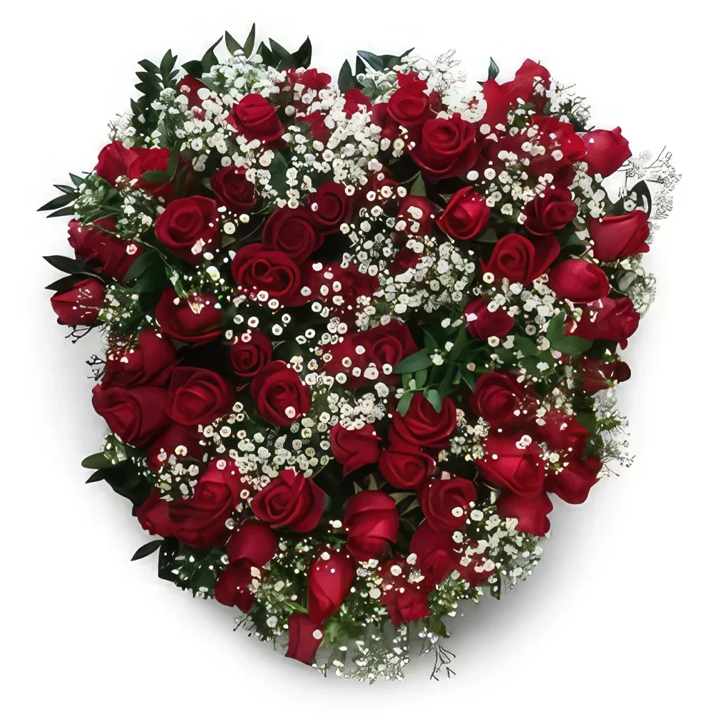 פארו פרחים- רגשות עמוקים ביותר זר פרחים/סידור פרחים