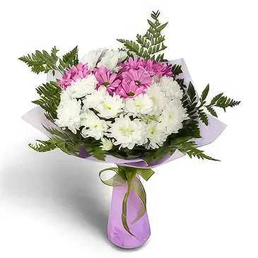 Beljanovo Blumen Florist- Rosa-Weiß-Romantik Bouquet/Blumenschmuck