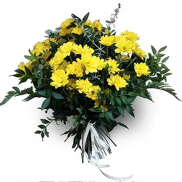 Mira flowers  -  Vibrant Yellow Flower Bouquet/Arrangement
