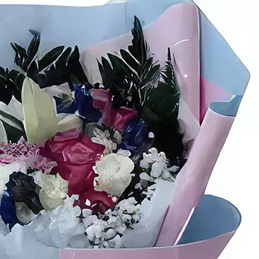 Ad Dilam blomster- Livlighet Blomsterarrangementer bukett