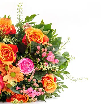 Italy flowers  -  Orange flowers Flower Bouquet/Arrangement
