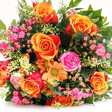 Italy flowers  -  Orange flowers Flower Bouquet/Arrangement