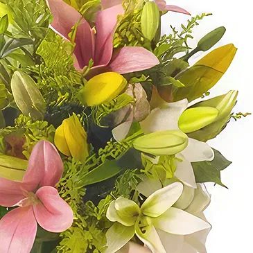 Olympia flowers  -  Spring's Air Flower Bouquet/Arrangement