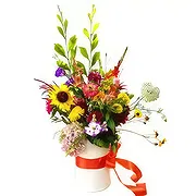 Ouled Maaref online Florist - Colors in a box Bouquet