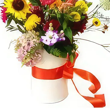 Ouled Maaref flowers  -  Colors in a box Flower Bouquet/Arrangement