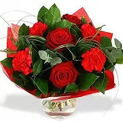 Srijemske Laze online Florist - Passionate Red Roses Bouquet