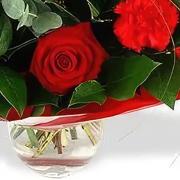 Smederevska Palanka flowers  -  Passionate Red Roses Flower Bouquet/Arrangement