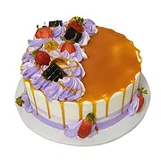 Nairobiju online cvetličarno - Karamelna torta Šopek