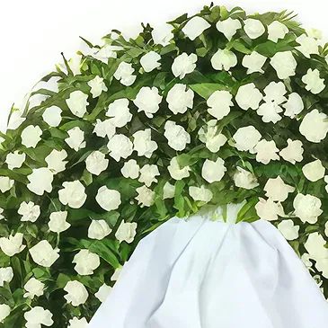 Agia Trias flowers  -  Faith in White Flower Bouquet/Arrangement