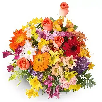 Brazil flowers  -  Medium Bouquet of Colorful Field Colorful  Flower Delivery