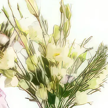 Ouled Maaref flowers  -  Lisianthus Flower Bouquet/Arrangement