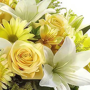 Lihbab 2 Blumen Florist- Frische garantiert Bouquet/Blumenschmuck