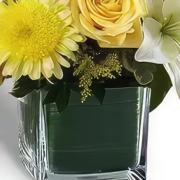 Lihbab 2 Blumen Florist- Frische garantiert Bouquet/Blumenschmuck