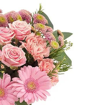 Italy flowers  -  Bouquet of pink flowers for the birth of a gi Flower Bouquet/Arrangement