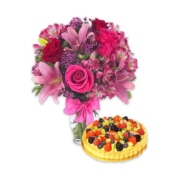 Peseggia - Gardigiano blomster- Kake og blomster til bursdag Blomsterarrangementer bukett