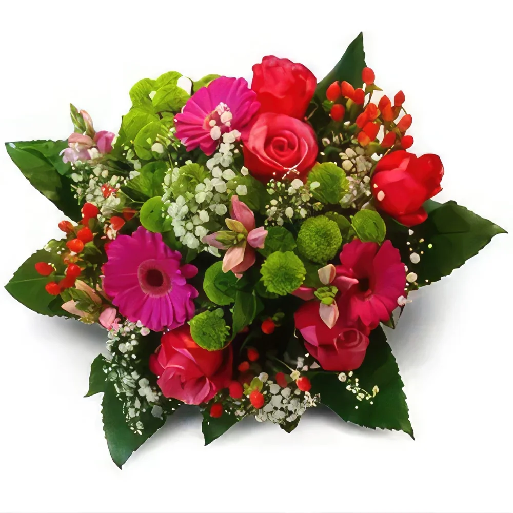 fiorista fiori di Krakow- Piano Rosso Bouquet floreale