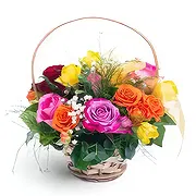 Smederevska Palanka online Florist - Sunset Garden Bouquet
