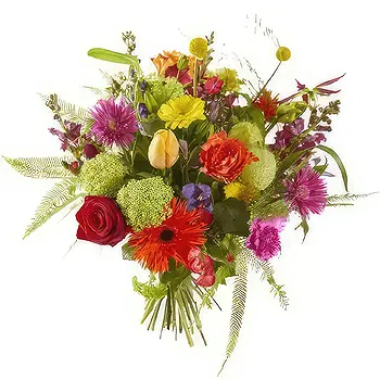 Denmark flowers  -  Bouquet Color Palette Flower Delivery