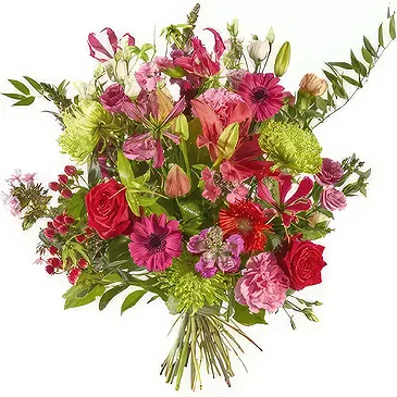 Denemarken bloemen bloemist- Koninklijk geschenk Boeket/bloemstuk