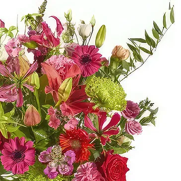 Denemarken bloemen bloemist- Koninklijk geschenk Boeket/bloemstuk