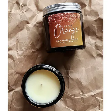 Sverige blomster- Gaveeske Orange Spice Blomsterarrangementer bukett