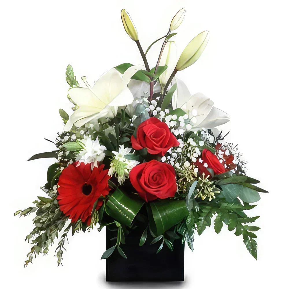 Cascais Blumen Florist- Voller Liebe Bouquet/Blumenschmuck