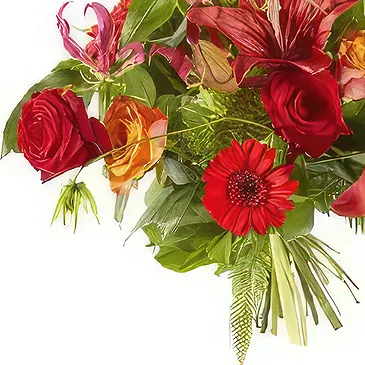 Juelsminde blomster- Tillykke Blomst buket/Arrangement