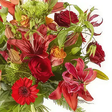Juelsminde blomster- Tillykke Blomst buket/Arrangement
