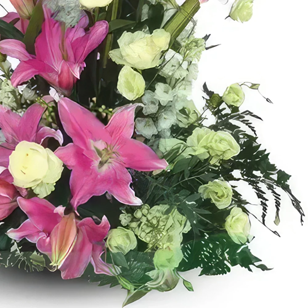 Benalmadena blomster- Lily Rose Radiance Collection Blomsterarrangementer bukett