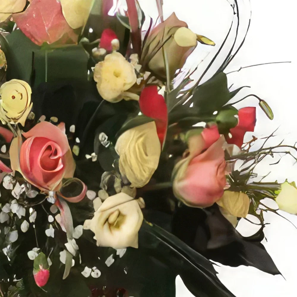 Krakkó-virágok- folyamatos szerelem Virágkötészeti csokor