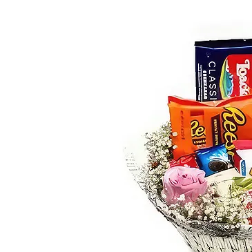 Tarut Blumen Florist- Pralinen & Kekse Bouquet/Blumenschmuck